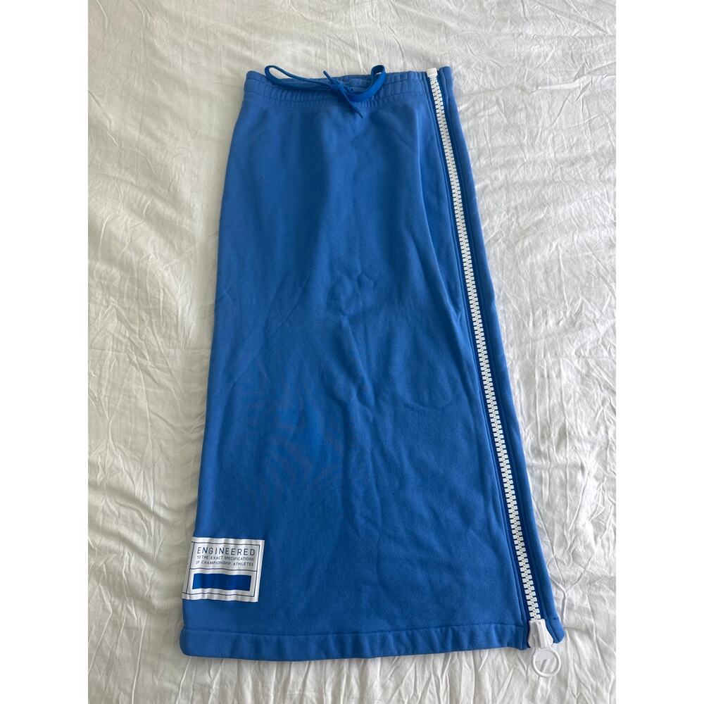 Nike Streetwear Fleece Maxi Skirt Hip Hop Urbancore Athleisure